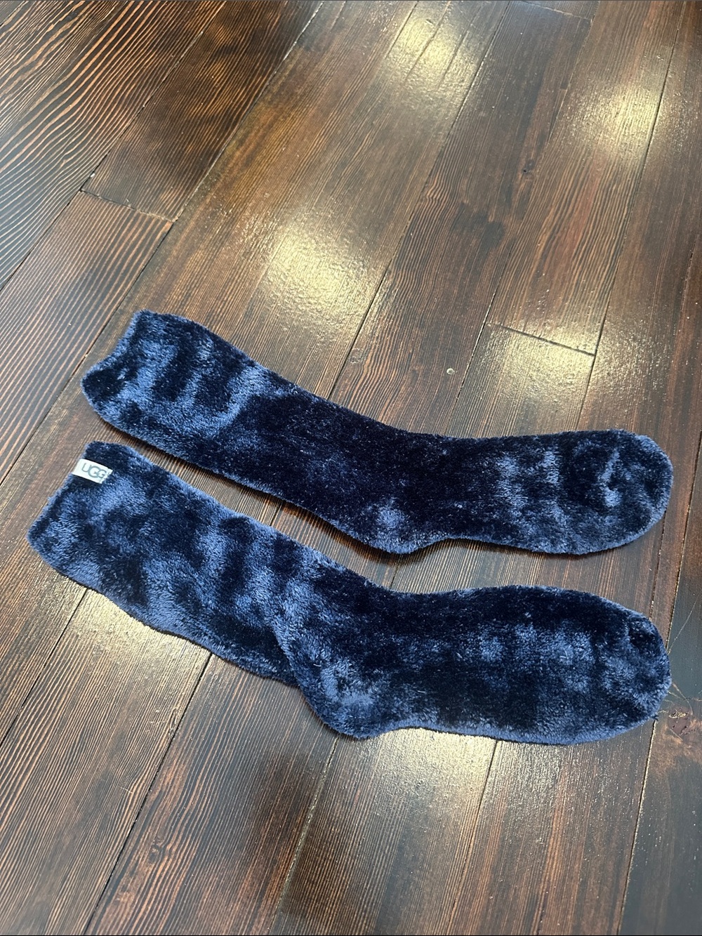 UGG Crew Socks in Navy Blue